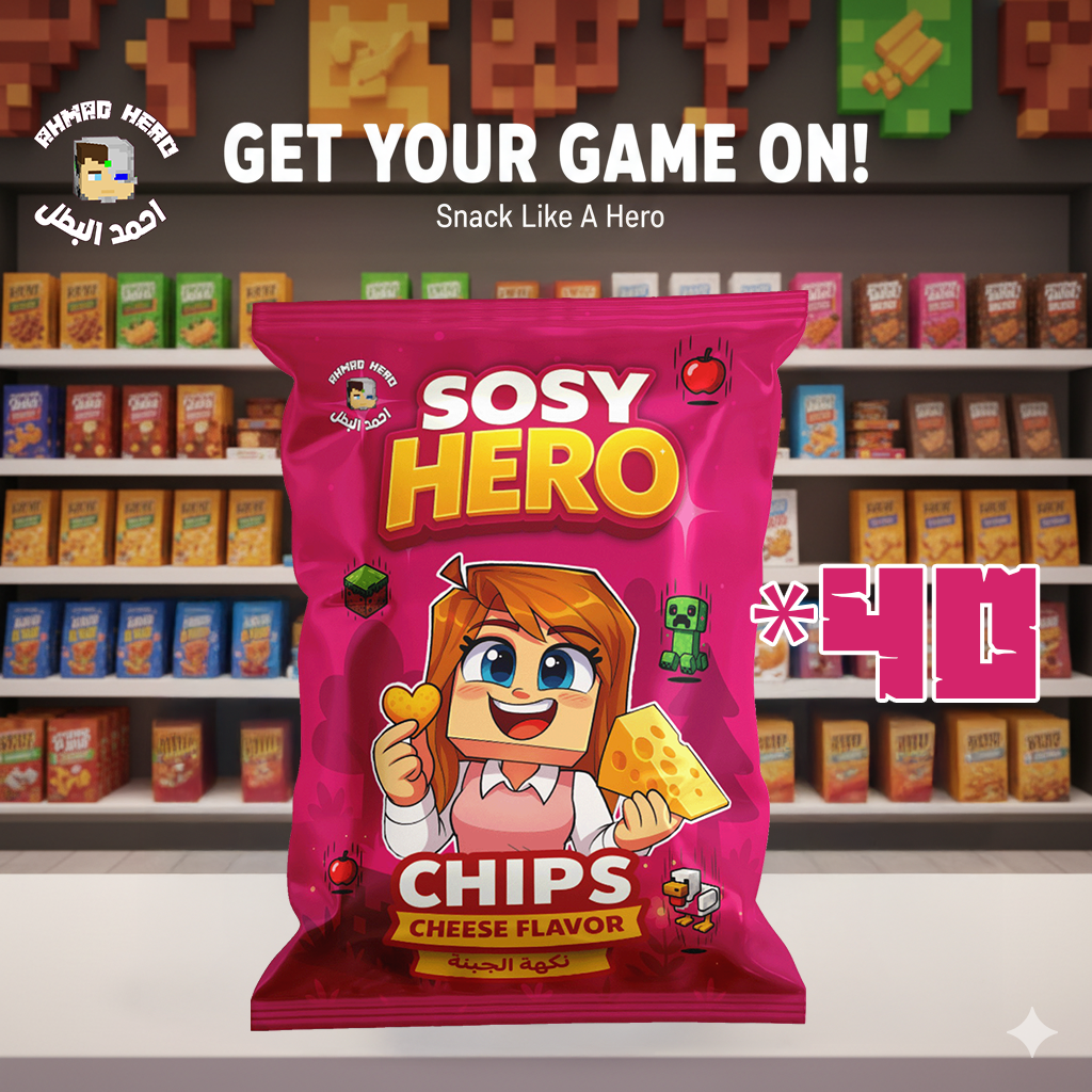 Sosy Hero Chips Box 🩷